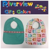 Reversible Bib - Owls Reversible Bib - Owls